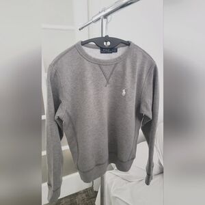 Polo by Ralph Lauren Classic Gray Crewneck Sweater